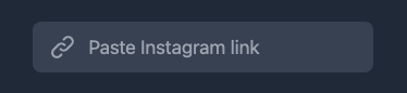 Paste Instagram link